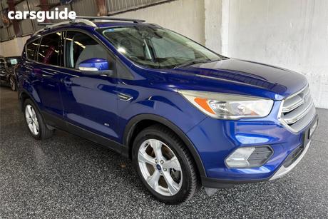 Blue 2017 Ford Escape Wagon Trend (Awd)