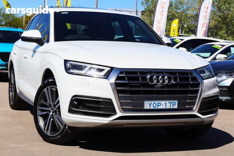 White 2020 Audi Q5 Wagon 45 Tfsi Quattro Sport