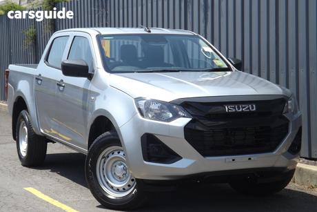 Silver 2026 Isuzu D-MAX Crew Cab Utility Sx (4X2) High-Ride