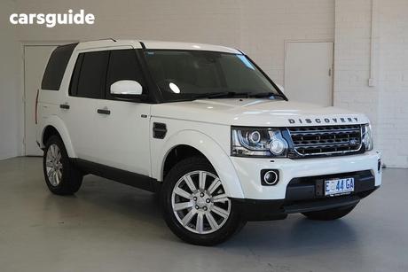 White 2015 Land Rover Discovery 4 Wagon 3.0 Tdv6