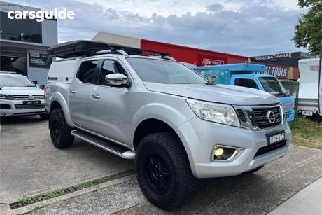 Silver 2018 Nissan Navara Dual Cab Utility St-X (4X4)