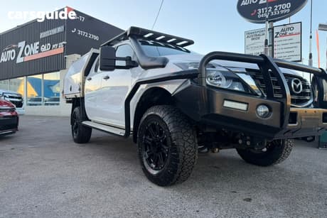 White 2020 Mazda BT-50 Dual Cab Chassis Xt (4X4) (5Yr)