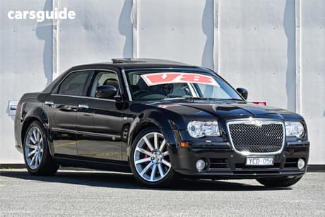Black 2010 Chrysler 300C Sedan Srt8