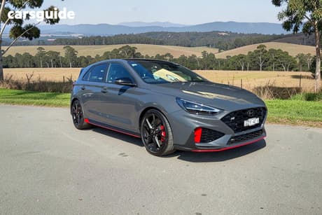 Grey 2026 Hyundai I30 Hatchback N Premium