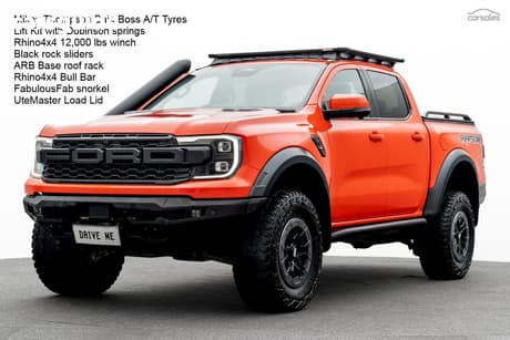 Orange 2022 Ford Ranger Double Cab Pick Up Raptor 3.0 (4X4)