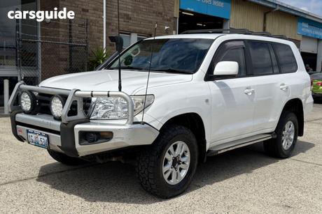 White 2009 Toyota Landcruiser Wagon Gxl (4X4)