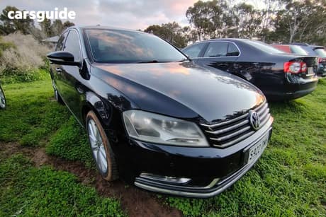 Black 2010 Volkswagen Passat Sedan 103 Tdi