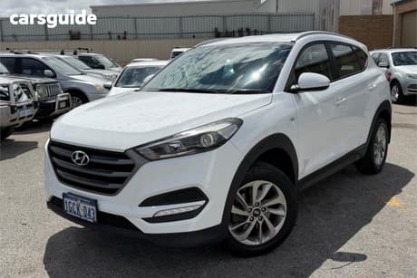 White 2016 Hyundai Tucson Wagon Active (Fwd)