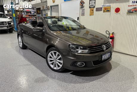 Brown 2012 Volkswagen EOS Convertible 155 Tsi