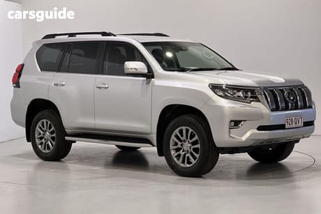 Silver 2018 Toyota Landcruiser Prado Wagon Vx (4X4)