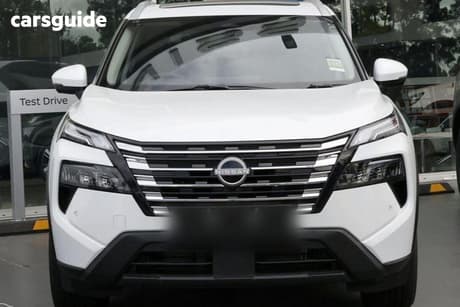 White 2026 Nissan X-Trail Wagon Ti (4Wd)
