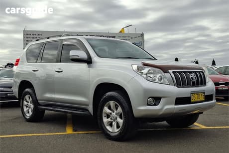 Silver 2009 Toyota Landcruiser Prado Wagon Gxl (4X4)