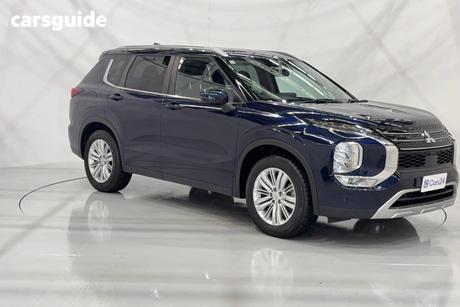Blue 2021 Mitsubishi Outlander Wagon Ls 7 Seat (2Wd)