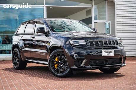 Black 2018 Jeep Grand Cherokee Wagon Trackhawk (4X4)