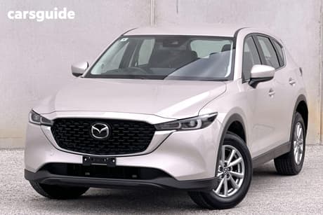 Silver 2024 Mazda CX-5 Wagon G25 Maxx Sport (Fwd)