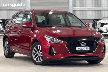 Red 2019 Hyundai I30 Hatchback Active