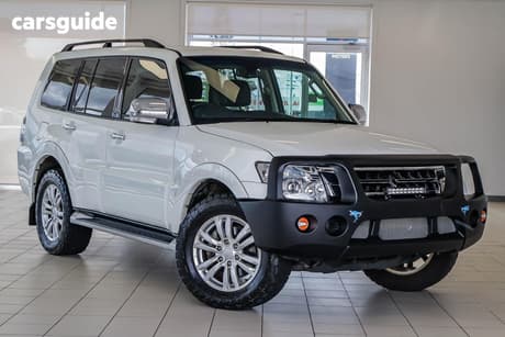 White 2020 Mitsubishi Pajero Wagon Gls (4X4) 7 Seat (Leather)
