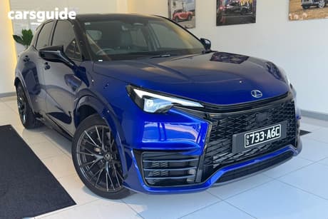 Blue 2026 Lexus LBX Wagon Luxury 2Wd (Hybrid)