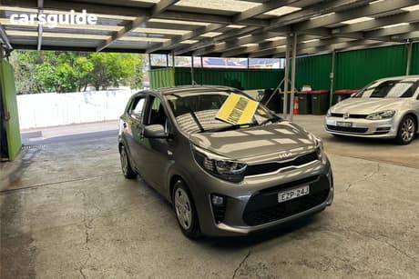 Grey 2023 Kia Picanto Hatchback S (Pe)