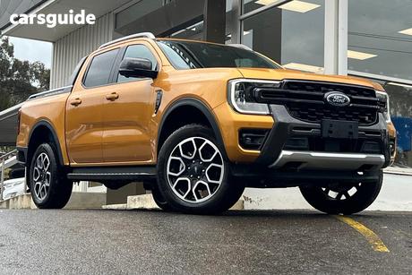 Yellow 2025 Ford Ranger Double Cab Pick Up Wildtrak X 2.0 (4X4)