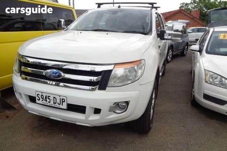 White 2011 Ford Ranger Crew Cab Pickup Xlt 3.2 Hi-Rider (4X2)
