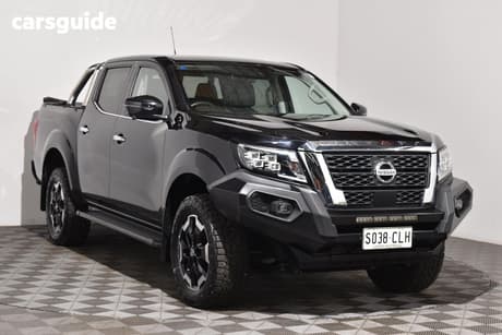 Black 2021 Nissan Navara Dual Cab Pick-up St-X (4X4) Leather/Sunroof