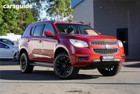 Red 2016 Holden Colorado 7 Wagon Lt (4X4)