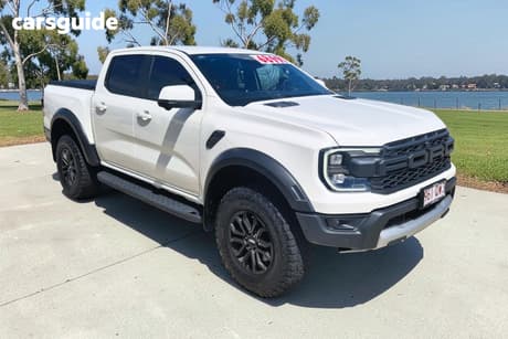 White 2022 Ford Ranger Double Cab Pick Up Raptor 3.0 (4X4)
