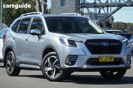 Silver 2022 Subaru Forester Wagon Hybrid S (Awd)