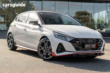 Black 2026 Hyundai I20 Hatchback N