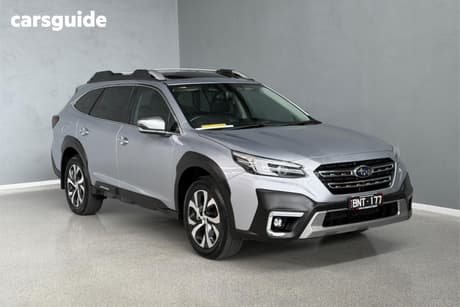 Silver 2021 Subaru Outback Wagon Awd Touring