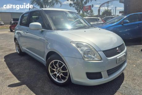 Blue 2006 Suzuki Swift Hatchback