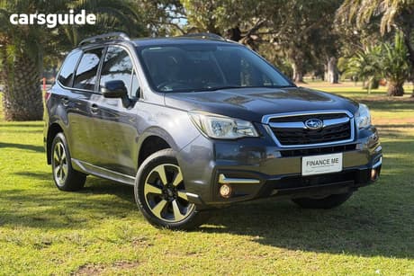Grey 2017 Subaru Forester Wagon 2.5I-L