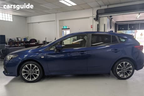 Blue 2021 Subaru Impreza Hatchback 2.0I (Awd)