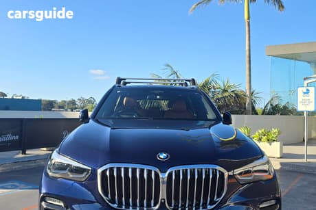 Blue 2020 BMW X5 Wagon Xdrive 30D