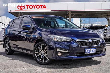 Blue 2018 Subaru Impreza Hatchback 2.0I-L (Awd)