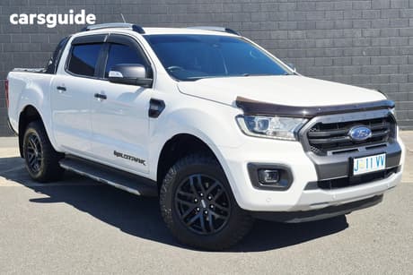 White 2021 Ford Ranger Double Cab Pick Up Wildtrak 3.2 (4X4)