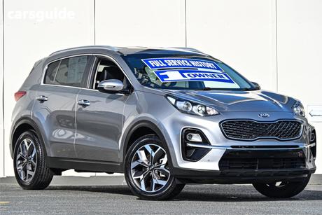 Grey 2019 Kia Sportage Wagon Sli (Fwd)