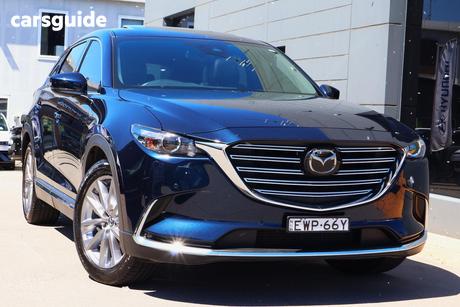 Blue 2022 Mazda CX-9 Wagon Gt (Awd)