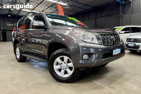Grey 2011 Toyota Landcruiser Prado Wagon Gxl (4X4)
