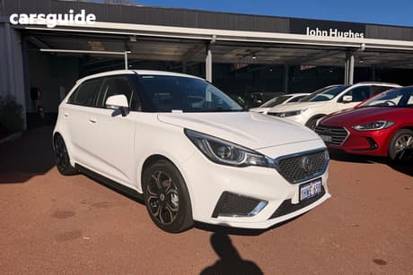 White 2023 MG MG3 Hatchback Excite (With Navigation)