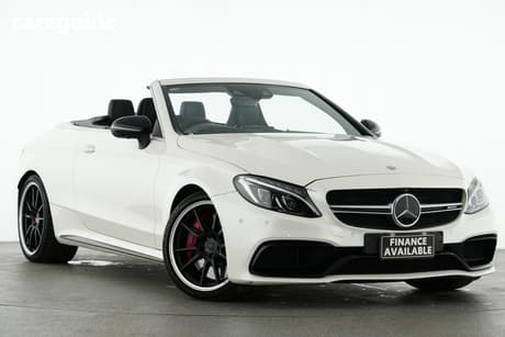 White 2017 Mercedes-Benz C63 Cabriolet S