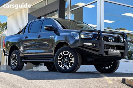 Grey 2025 Toyota Hilux Double Cab Pick Up Sr5 48V (4X4)