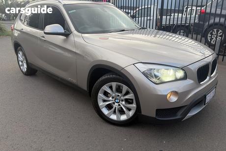 Silver 2013 BMW X1 SUV SDRIVE 20I E84 MY13