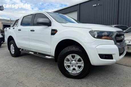 White 2016 Ford Ranger Dual Cab Utility Xls 3.2 (4X4)