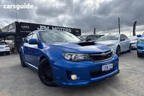 Blue 2013 Subaru WRX Sedan S-EDITION MY13