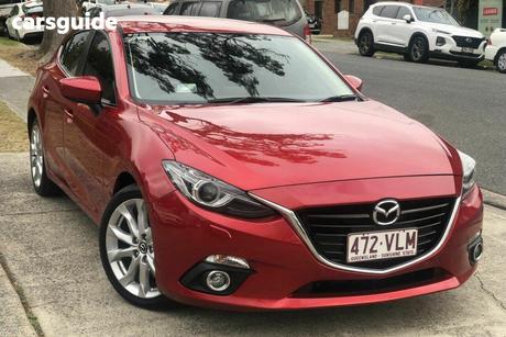 Red 2015 Mazda 3 Hatchback Sp25 Gt