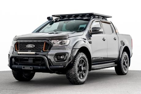 Grey 2021 Ford Ranger Double Cab Pick Up Wildtrak 2.0 (4X4)