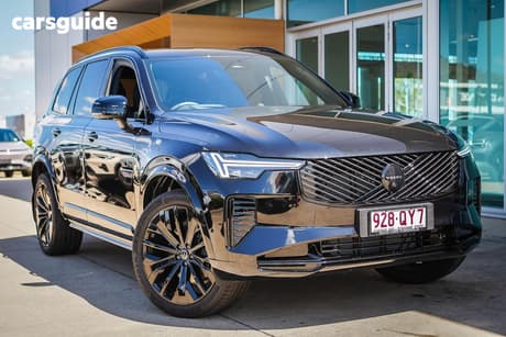 Black 2026 Volvo XC90 Wagon Plus B5 Bright