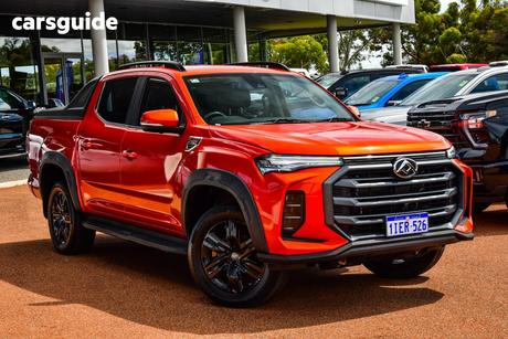 Orange 2023 LDV T60 Double Cab Utility Max Luxe (4X4)
